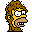 Bigfoot Homer in paper icon